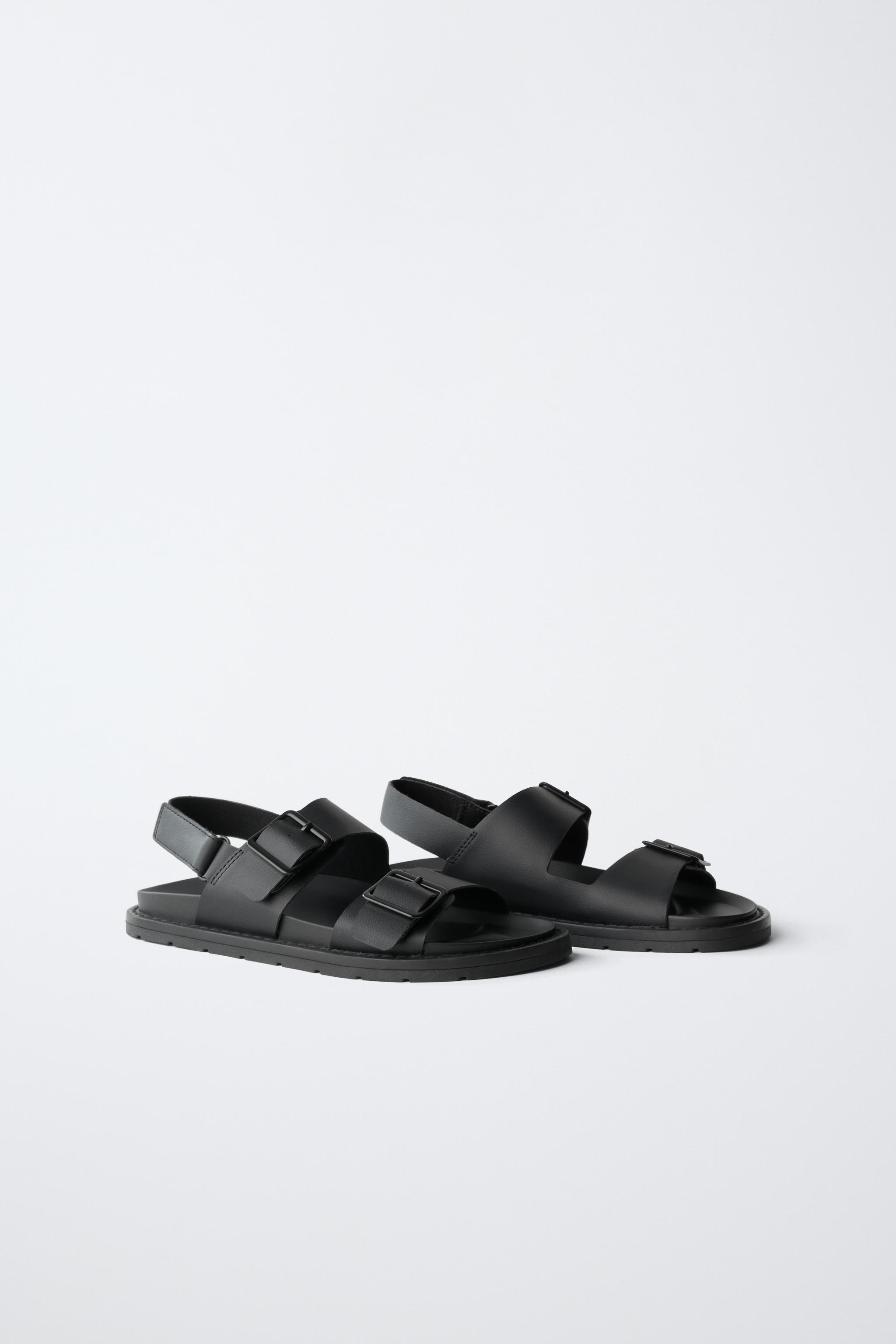 BUCKLED SANDALS